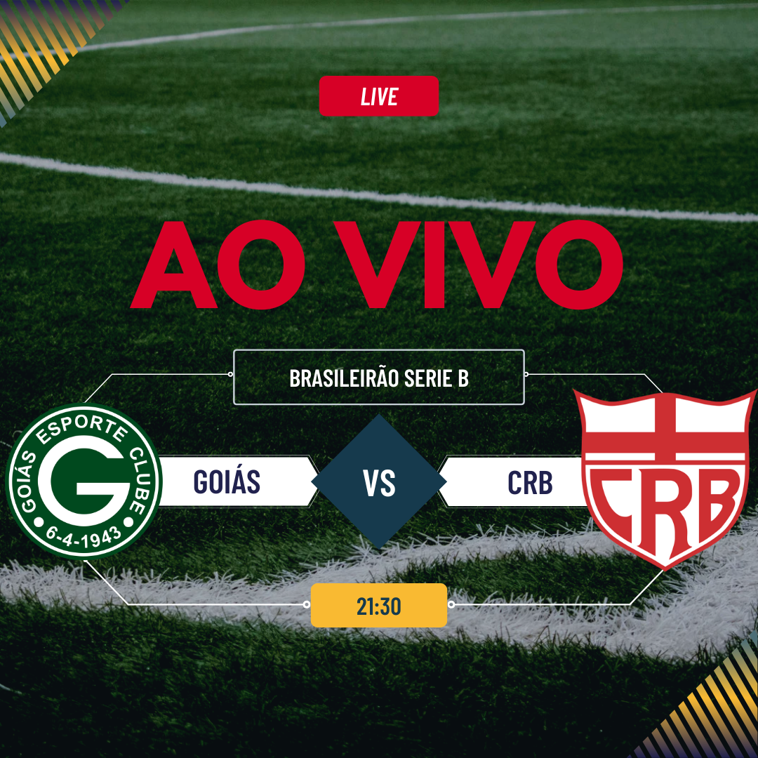 AO VIVO COM IMAGENS - Goiás x CRB Brasileirão Série B