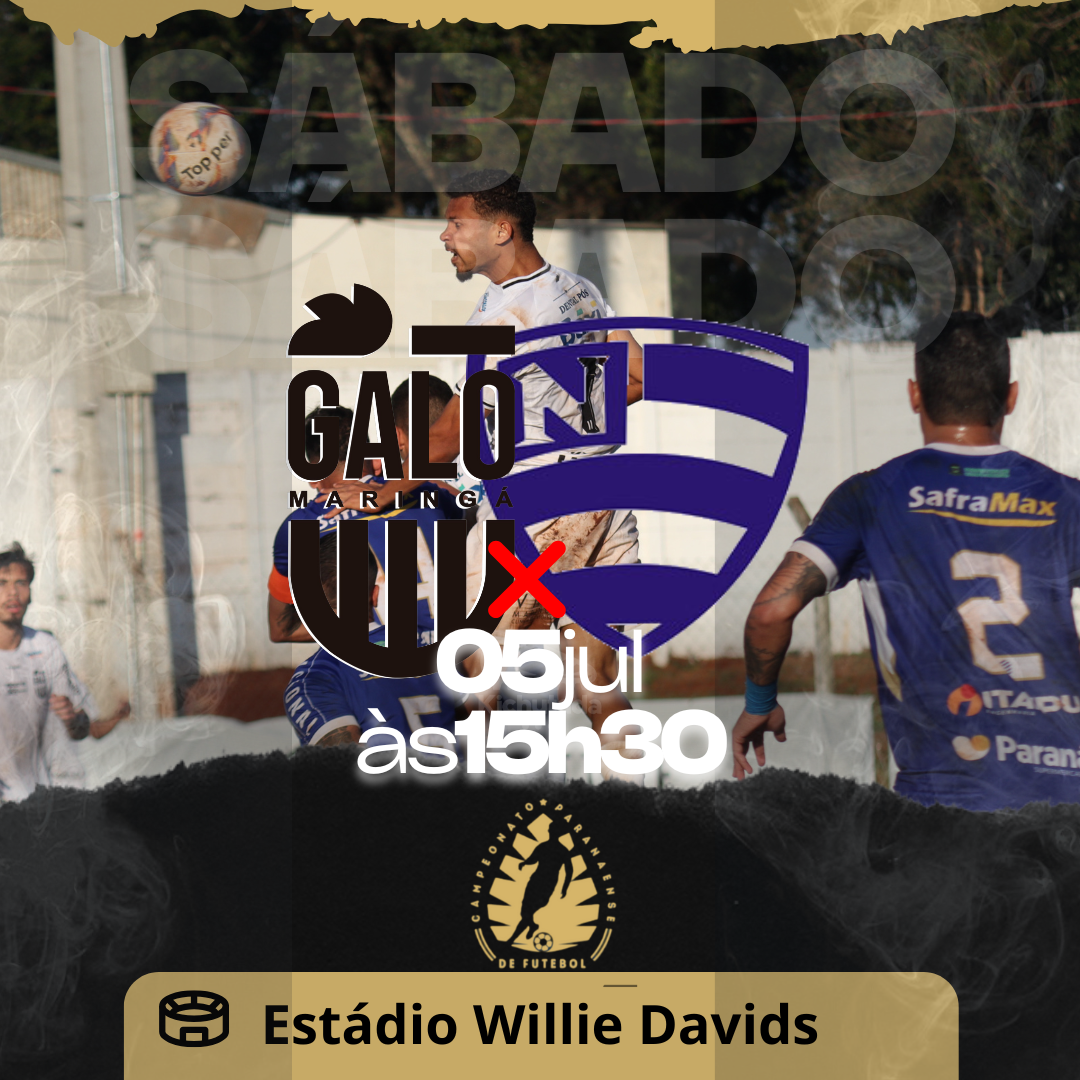 Decisão: Galo Maringá Recebe Nacional Semifinal Segundona